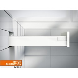 Kompletny Tandembox Antaro Tip-on Blumotion Blum biały L-300 wysokość M