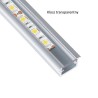 Profil aluminiowy do taśmy LED INSIDE LINE MINI 2m do wpustu klosz mleczny