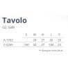 Uchwyt meblowy TAVOLO A-1552 G2 Nomet