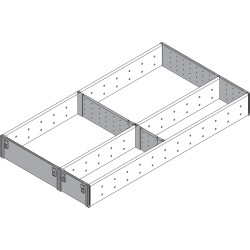 ORGA-LINE wkład z przegródkami (częściowe wypełnienie), do szuflady standardowej TANDEMBOX, dł. NL 550 mm, szer. 291 mm, i