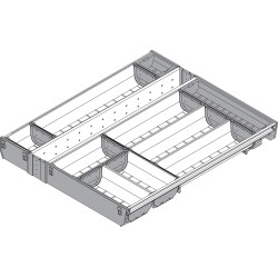 ORGA-LINE wkład z pojemnikami (całkowite wypełnienie), do szuflady standardowej TANDEMBOX, dł. NL 550 mm, szer. korpusu KB 5