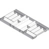 ORGA-LINE wkład z pojemnikami (całkowite wypełnienie), do szuflady standardowej TANDEMBOX, dł. NL 450 mm, szer. korpusu KB 1