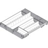 ORGA-LINE wkład z pojemnikami (całkowite wypełnienie), do szuflady standardowej TANDEMBOX, dł. NL 450 mm, szer. korpusu KB 5