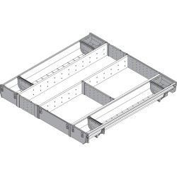 ORGA-LINE wkład kombi (całkowite wypełnienie), do szuflady standardowej TANDEMBOX, dł. NL 550 mm, szer. korpusu KB 600 mm, i
