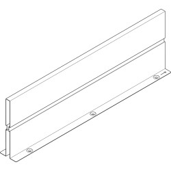 ORGA-LINE Ścianka działowa, dł. 500 mm, do szuflady z wysokim frontem TANDEMBOX intivo/antaro, biała