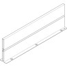ORGA-LINE Ścianka działowa, dł. 550 mm, do szuflady z wysokim frontem TANDEMBOX intivo/antaro, biała
