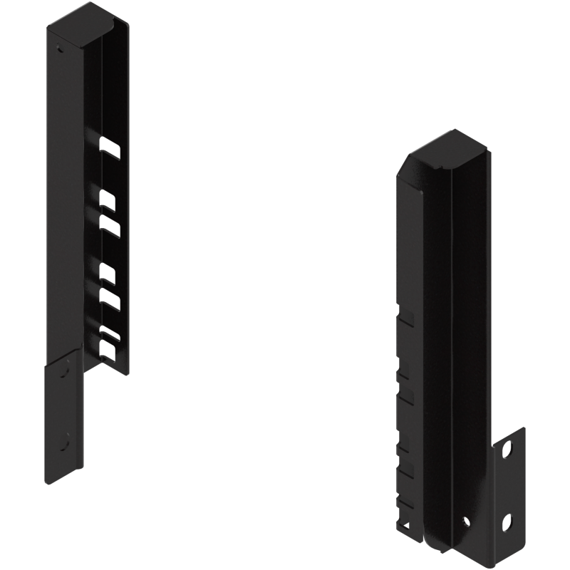 Z30D000S.22 Uchwyt drewnianej ścianki tylnej TANDEMBOX, wys. D (224 mm), do szuflady zlewozmywakowej, prawy+lewy