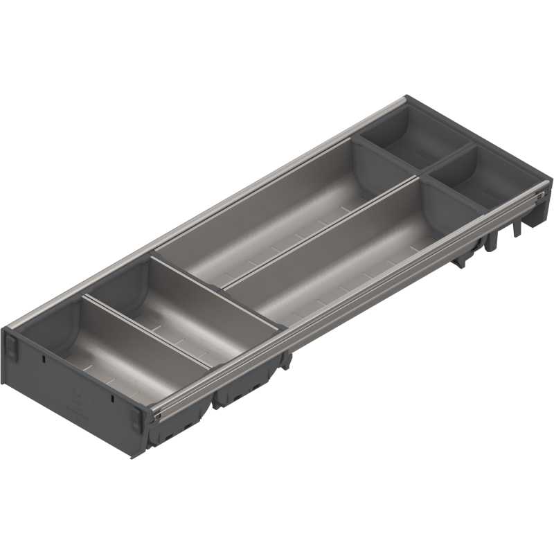 ZSI.550BI2N ORGA-LINE wkład z pojemnikami (częściowe wypełnienie), do szuflady standardowej TANDEMBOX, dł. NL 550 mm, szer.