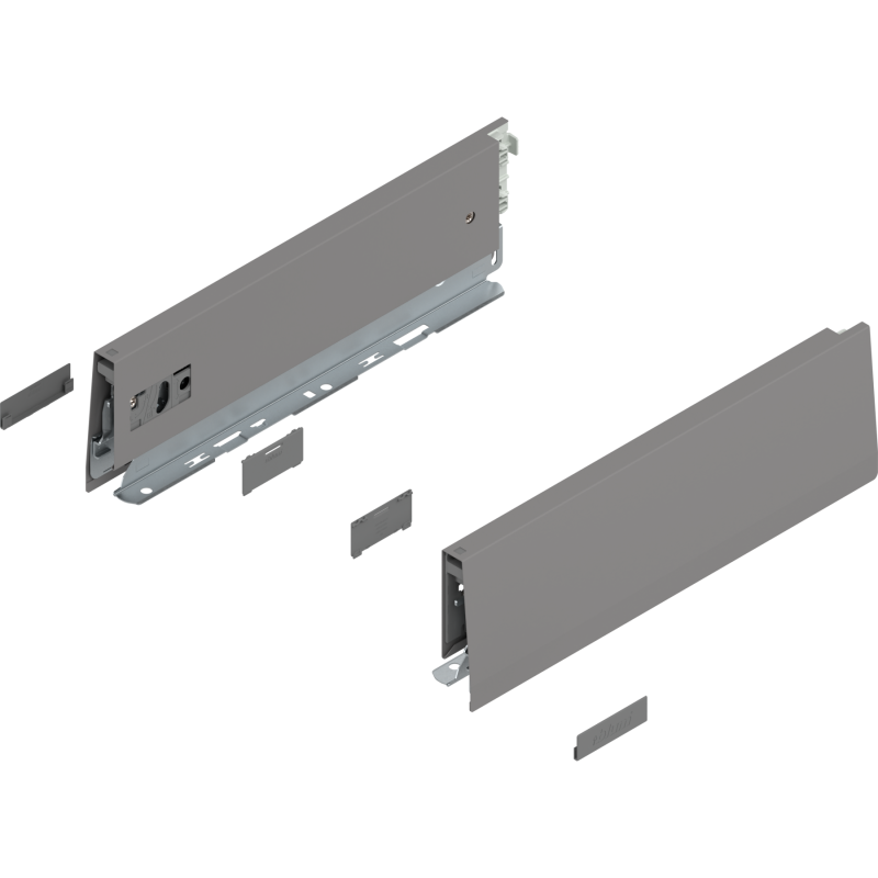 Blum 470M3002S  Bok MERIVOBOX, wysokość M (91 mm), dł. 300 mm, lewy/prawy