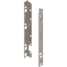 Blum ZB7F000S Uchwyt drewnianej ścianki tylnej Uchwyt drewnianej ścianki tylnej LEGRABOX, wys. F (257 mm), prawy+lewy niklowany 