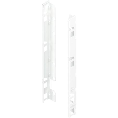 Blum ZB7F000S Uchwyt drewnianej ścianki tylnej Uchwyt drewnianej ścianki tylnej LEGRABOX, wys. F (257 mm), prawy+lewy jedwabiści