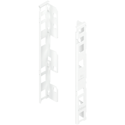 Blum ZB7C000S Uchwyt drewnianej ścianki tylnej Uchwyt drewnianej ścianki tylnej LEGRABOX, wys. C (193 mm), prawy+lewy jedwabiści