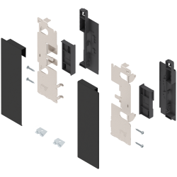 Blum ZI7.2CS0 Mocowania frontu Mocowanie frontu LEGRABOX , wys. C, do szuflady wewnętrznej z elementami dekoracyjnymi, lewe/praw