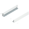 Blum 770M5502S Boki Bok szuflady LEGRABOX, wysokość M (90.5 mm), dł. 550 mm, lewy/prawy, do LEGRABOX pure jedwabiście biały mat