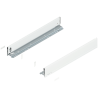 Blum 770M6002S Boki Bok szuflady LEGRABOX, wysokość M (90.5 mm), dł. 600 mm, lewy/prawy, do LEGRABOX pure jedwabiście biały mat 
