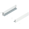 Blum 770M4502S Boki Bok szuflady LEGRABOX, wysokość M (90.5 mm), dł. 450 mm, lewy/prawy, do LEGRABOX pure jedwabiście biały mat 