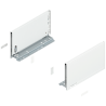Blum 770C3002S Boki Bok szuflady LEGRABOX, wysokość C (177 mm), dł. 300 mm, lewy/prawy, do LEGRABOX pure jedwabiście biały mat p