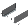 Blum 770C4502S Boki Bok szuflady LEGRABOX, wysokość C (177 mm), dł. 450 mm, lewy/prawy, do LEGRABOX pure antracyt mat prawy+lewy