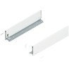 Blum 770K5502S Boki Bok szuflady LEGRABOX, wysokość K (128.5 mm), dł. 550 mm, lewy/prawy, do LEGRABOX pure jedwabiście biały mat