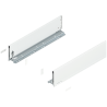 Blum 770K5002S Boki Bok szuflady LEGRABOX, wysokość K (128.5 mm), dł. 500 mm, lewy/prawy, do LEGRABOX pure jedwabiście biały mat