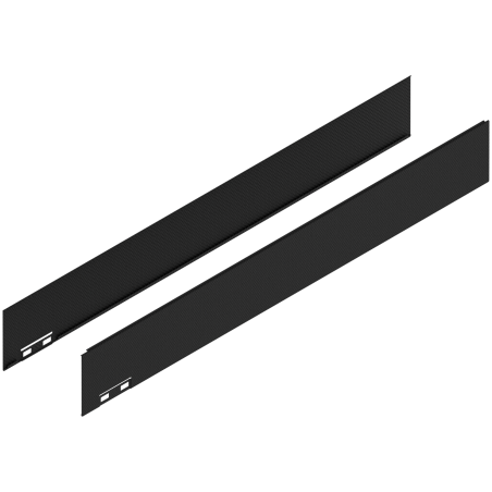 Blum 770M650ASGC Boki LEGRABOX Element dekoracyjny, wysokość M, dł. 650 mm, prawy+lewy czarny carb./carb.look prawy+lewy