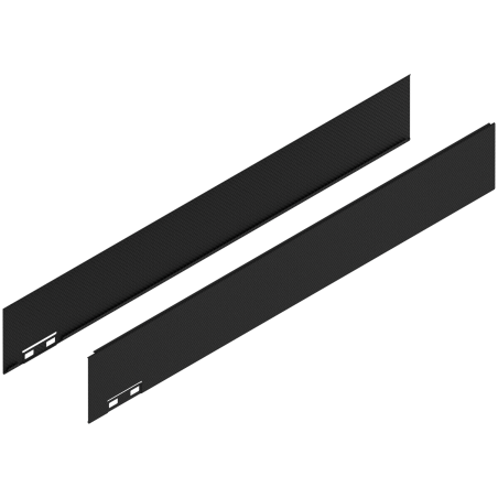 Blum 770M600ASGC Boki LEGRABOX Element dekoracyjny, wysokość M, dł. 600 mm, prawy+lewy czarny carb./carb.look prawy+lewy