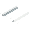 Blum 770N5502S Boki Bok szuflady LEGRABOX, wysokość N (66.5 mm), dł. 550 mm, lewy/prawy, do LEGRABOX pure jedwabiście biały mat 