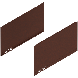 Blum 770C300AS Boki LEGRABOX Element dekoracyjny, wysokość C, dł. 300 mm, prawy+lewy noble rust prawy+lewy
