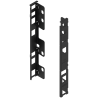 Blum ZB7C000S Uchwyt drewnianej ścianki tylnej Uchwyt drewnianej ścianki tylnej LEGRABOX, wys. C (193 mm), prawy+lewy czarny mat