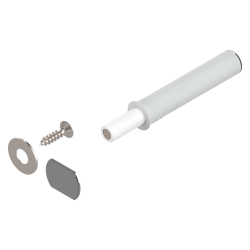 Blum 956.1004 TIP-ON TIP-ON do drzwi (Zestaw), wersja standardowa, z magnesem biała 1 szt. w kompl.(1TIP-ON, 2 płytki magnet. (w