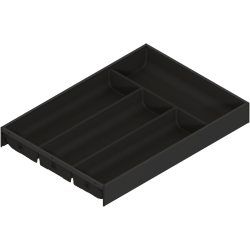 Blum ZC7S450BS3 AMBIA-LINE do szuflad AMBIA-LINE wkład na sztućce do szuflady standardowej, do LEGRABOX/MERIVOBOX, tworzywo sztu