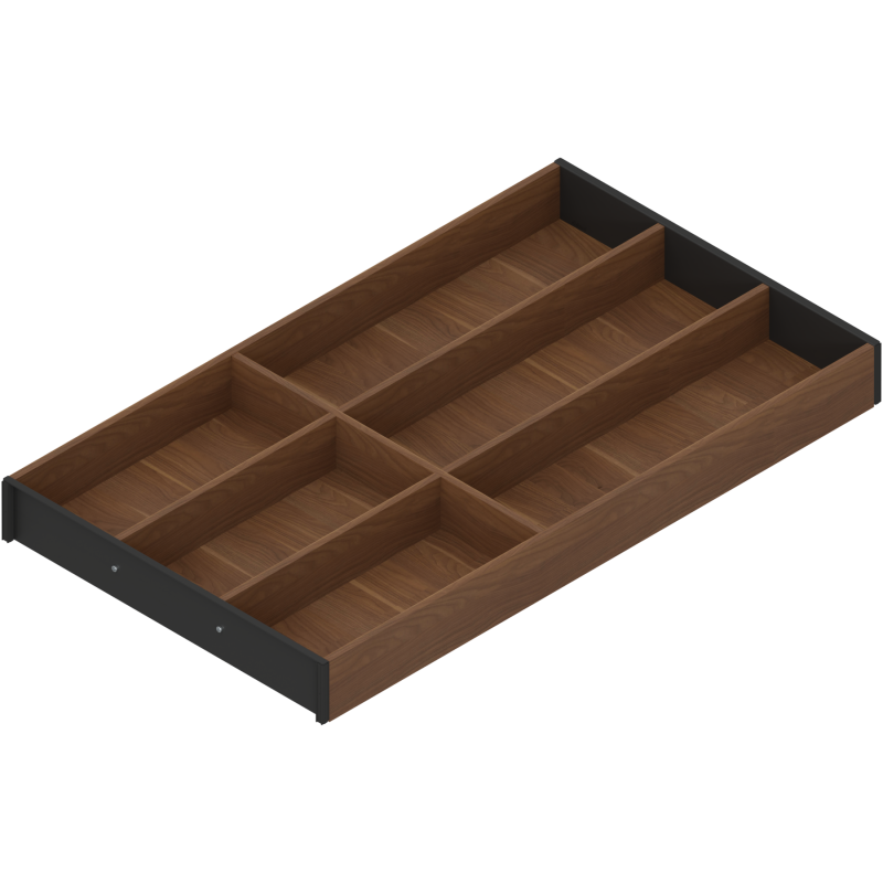 Blum ZC7S550BH3 AMBIA-LINE do szuflad AMBIA-LINE wkład na sztućce do szuflady standardowej, do LEGRABOX/MERIVOBOX, w opcji drewn