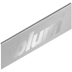 Blum ZA7.0709.BL Element z logo LEGRABOX Zaślepka, zewnętrzny, lewy, prawy, wysokość K, prostokątna, symetr., nadrukowany (blum)