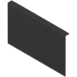 Blum ZC7A0U0C AMBIA-LINE do szuflady z wysokim frontem AMBIA-LINE adapter do montażu ramy do drewnianej ścianki tylnej do szufla