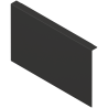 Blum ZC7A0U0C AMBIA-LINE do szuflady z wysokim frontem AMBIA-LINE adapter do montażu ramy do drewnianej ścianki tylnej do szufla