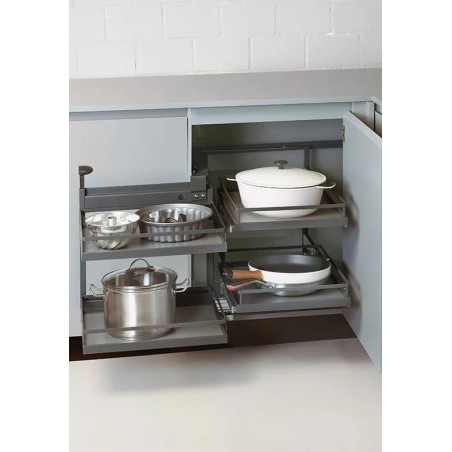 Magic Corner Comfort ARENA Style 1000/ 600 lewy/antracyt 005.506.KPL/A Peka Magic Corner Comfort ARENA Style 1000/ 600 lewy/antracyt 005.506.KPL/A Peka