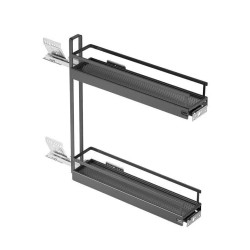 Cargo wąskie 2-półkowe Style 004.73.A Peka 150 mm