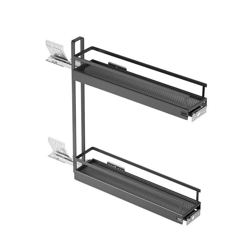 Cargo wąskie 2-półkowe Style 004.73.A Peka 150 mm
