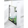 Wyciąg wąski z półką i wieszakiem Style 004.72.A Peka 150 mm