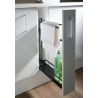 Wyciąg wąski z półką i wieszakiem Style 004.72.A Peka 150 mm