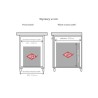 Sortownik na odpady PULLBOY Z 500/ wys. 550/ 2x29 09.50522.S Peka
