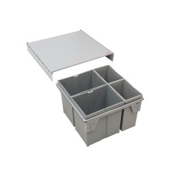 Sortownik na odpady PULLBOY Z 600/ wys. 382/ 2x17+2x8 09.50612.S Peka