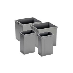 Sortownik na odpady PULLBOY Z 600/ wys. 382/ 2x17+2x8 09.50612.S Peka