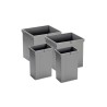 Sortownik na odpady PULLBOY Z 600/ wys. 382/ 2x17+2x8 09.50612.S Peka
