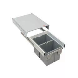 Sortownik na odpady PULLBOY Z 450/ wys. 382/ 2x17 z prowadnicami Antaro 09.50412.S/P Peka