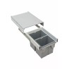 Sortownik na odpady PULLBOY Z 450/ wys. 382/ 2x17 z prowadnicami Antaro 09.50412.S/P Peka