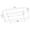 Uchwyt meblowy Siro 2382-112ZN21ZN81