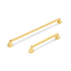 Uchwyt relingowy do mebli mosiądz połysk Brera 15217Z32000.11