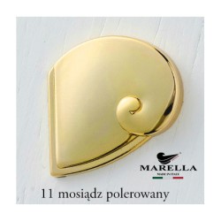 Uchwyt relingowy do mebli mosiądz połysk Brera 15217Z32000.11