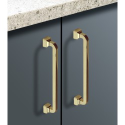 Uchwyt relingowy do mebli mosiądz połysk Brera 15217Z16000.11